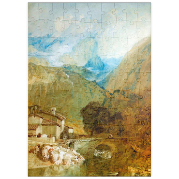 puzzleplate The Aiguillette, Valley of Cluses, Switzerland 100 Puzzle