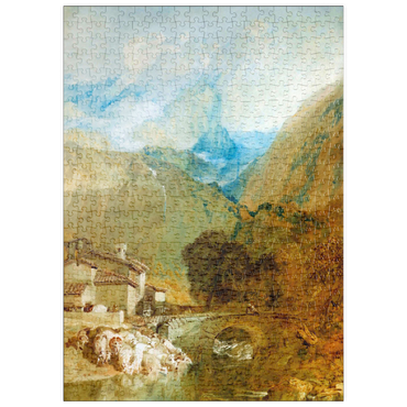 puzzleplate The Aiguillette, Valley of Cluses, Switzerland 500 Puzzle