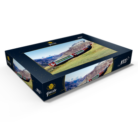 Darstellung des Puzzle Motivs Panorama Zug in Andermatt, Uri, Schweiz - Puzzleteile: 1000