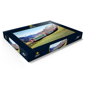 Darstellung des Puzzle Motivs Panorama Zug in Andermatt, Uri, Schweiz - Puzzleteile: 100