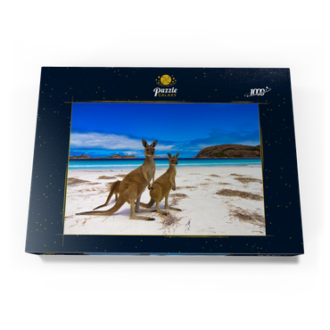 Esperence Lucky Bay Westaustralien Kangaroo Beach 1000 Puzzle Schachtel Ansicht3