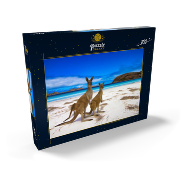 Esperence Lucky Bay Westaustralien Kangaroo Beach 100 Puzzle Schachtel Ansicht2