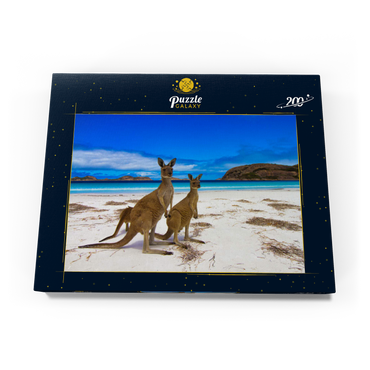 Esperence Lucky Bay Westaustralien Kangaroo Beach 200 Puzzle Schachtel Ansicht3