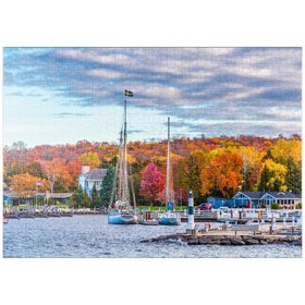 Darstellung des Puzzle-Motivs Sister Bay, Wisconsin – Puzzleteile: 1000