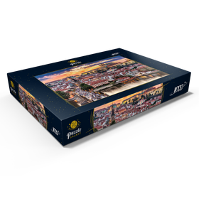 Alternative Darstellung des Puzzle-Motivs Prag bei Sonnenuntergang - Tschechische Republik – Puzzleteile: 1000