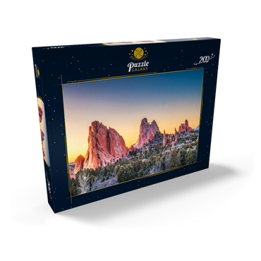 Garten der Götter, Colorado Springs, Colorado, USA. 200 Puzzle Schachtel Ansicht2