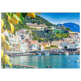 Darstellung des Puzzle-Motivs Die Amalfiküste, Italien – Puzzleteile: 500