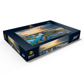 Alternative Darstellung des Puzzle-Motivs Memphis Tennessee,Downtown – Puzzleteile: 1000