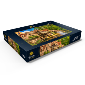 Alternative Darstellung des Puzzle-Motivs Historisches Stadtzentrum von Brügge (Brügge), Provinz Westflandern – Puzzleteile: 1000