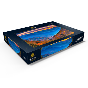 Smoky Mountains National Park, Tennessee, USA Herbstlandschaft bei Morgengrauen. 500 Puzzle Schachtel Ansicht1