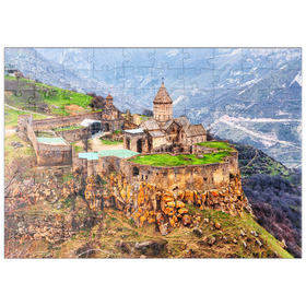 Darstellung des Puzzle Motivs Tatev, Armenien - Apostolischen Klosters aus dem 9. Jahrhundert - Puzzleteile: 100