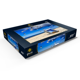 Darstellung des Puzzle Motivs Strandkorb in Westerland, Sylt, Deutschland - Puzzleteile: 1000