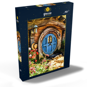 Hobbit-Haus in Hobbiton, Neuseeland 200 Puzzle Schachtel Ansicht2