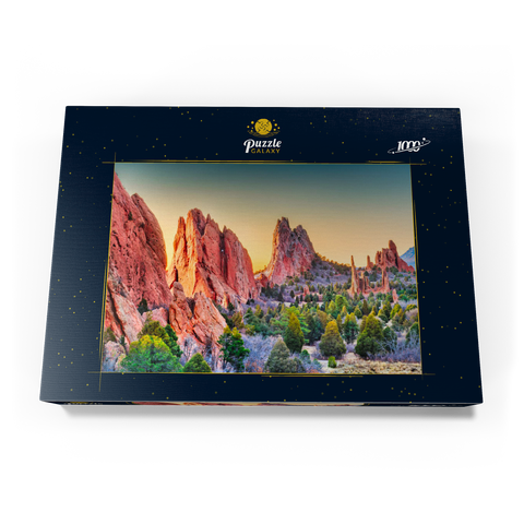 Garten der Götter, Colorado Springs, Colorado, USA. 1000 Puzzle Schachtel Ansicht3
