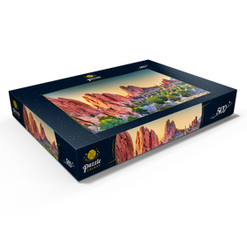 Darstellung des Puzzle Motivs Garten der Götter, Colorado Springs, Colorado, USA - Puzzleteile: 500