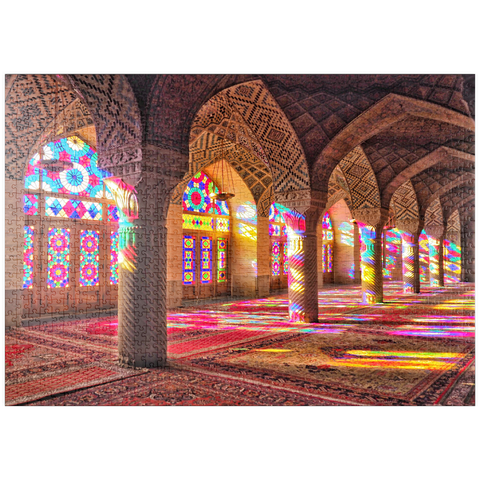 puzzleplate Nasir al-Mulk Moschee in Shiraz, Iran 1000 Puzzle