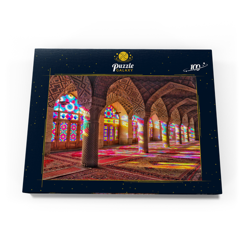 Nasir al-Mulk Moschee in Shiraz, Iran 100 Puzzle Schachtel Ansicht3
