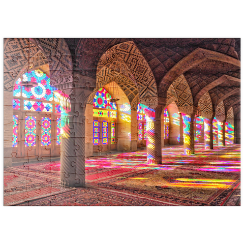 puzzleplate Nasir al-Mulk Moschee in Shiraz, Iran 100 Puzzle