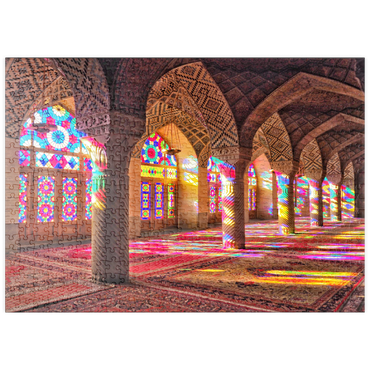puzzleplate Nasir al-Mulk Moschee in Shiraz, Iran 500 Puzzle