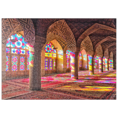 puzzleplate Nasir al-Mulk Moschee in Shiraz, Iran 500 Puzzle