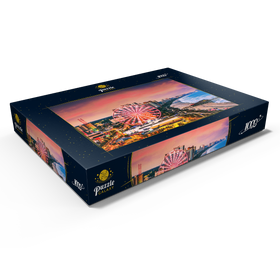 Alternative Darstellung des Puzzle-Motivs Skyline Myrtle Beach, South Carolina, USA – Puzzleteile: 1000