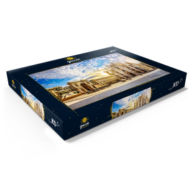 Darstellung des Puzzle Motivs Mailänder Dom (Duomo di Milano) und Galleria Vittorio Emanuele II, Mailand, Italien. - Puzzleteile: 100