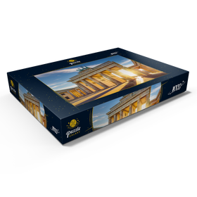 Darstellung des Puzzle Motivs Das berühmte Brandenburger Tor in Berlin, Deutschland - Puzzleteile: 1000