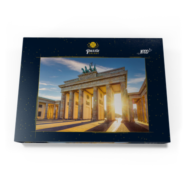 das berühmte Brandenburger Tor in Berlin, Deutschland 1000 Puzzle Schachtel Ansicht3