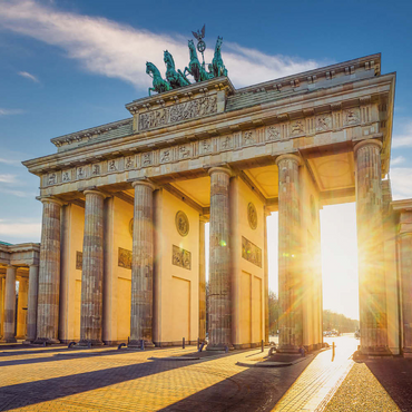 das berühmte Brandenburger Tor in Berlin, Deutschland 100 Puzzle 3D Modell