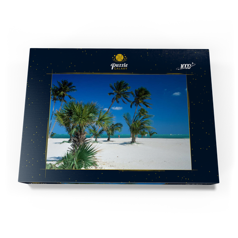 Strand am Key Biscayne, Miami, Florida, USA 1000 Puzzle Schachtel Ansicht3