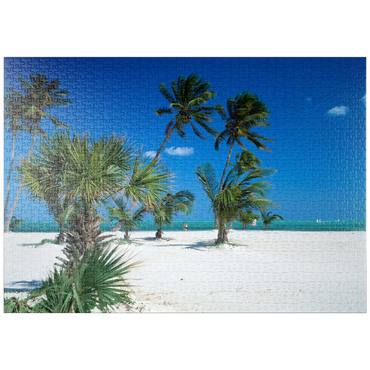 puzzleplate Strand am Key Biscayne, Miami, Florida, USA 1000 Puzzle