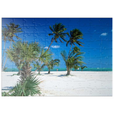 puzzleplate Strand am Key Biscayne, Miami, Florida, USA 100 Puzzle