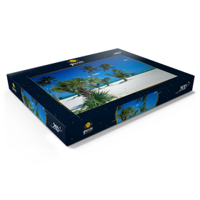Alternative Darstellung des Puzzle-Motivs Strand am Key Biscayne, Miami, Florida, USA – Puzzleteile: 200