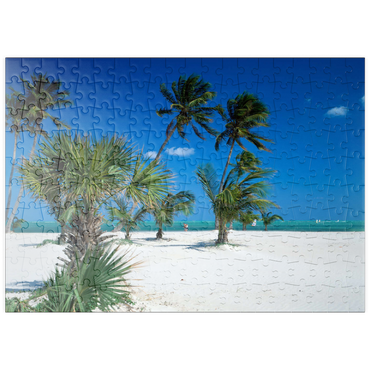 puzzleplate Strand am Key Biscayne, Miami, Florida, USA 200 Puzzle
