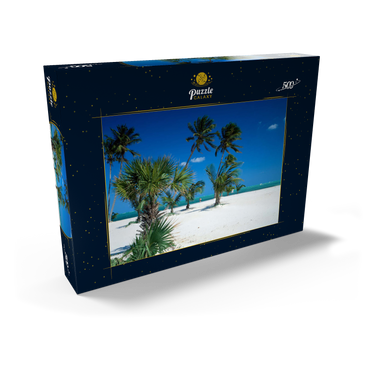 Strand am Key Biscayne, Miami, Florida, USA 500 Puzzle Schachtel Ansicht2