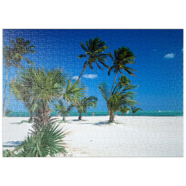 puzzleplate Strand am Key Biscayne, Miami, Florida, USA 500 Puzzle