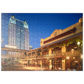 Darstellung des Puzzle-Motivs Vergnügungs- und Einkaufskomplex Church Street Station, Orlando, Florida, USA – Puzzleteile: 200