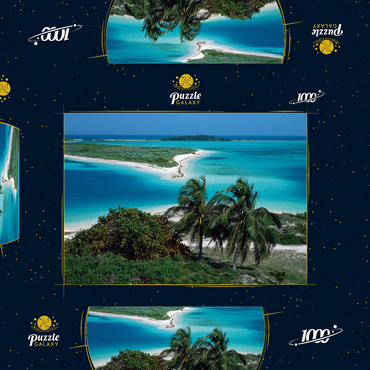 Nationalpark Dry Tortugas, Florida Keys, Florida, USA 1000 Puzzle Schachtel 3D Modell