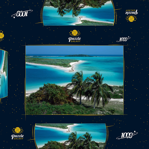 Nationalpark Dry Tortugas, Florida Keys, Florida, USA 1000 Puzzle Schachtel 3D Modell