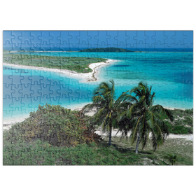 Darstellung des Puzzle Motivs Nationalpark Dry Tortugas, Florida Keys, Florida, USA - Puzzleteile: 200