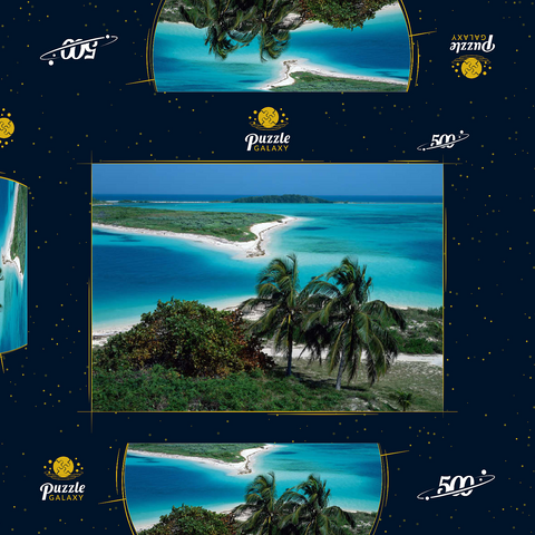 Nationalpark Dry Tortugas, Florida Keys, Florida, USA 500 Puzzle Schachtel 3D Modell