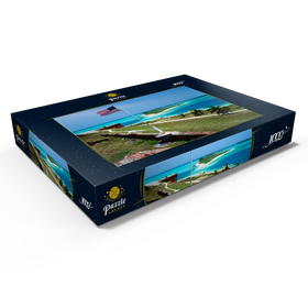 Alternative Darstellung des Puzzle-Motivs Blick von Fort Jefferson im Dry Tortugas Nationalpark, Florida Keys – Puzzleteile: 1000