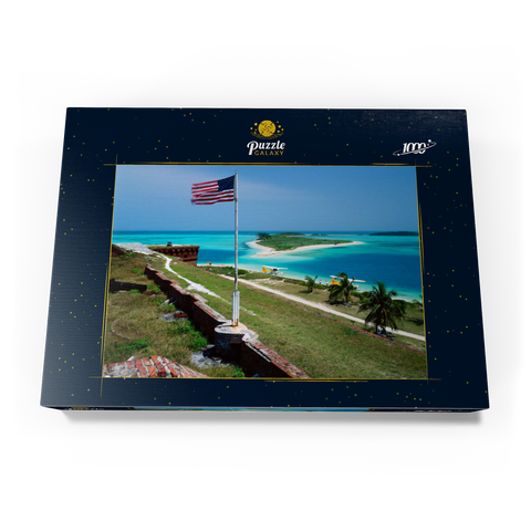 Fort Jefferson im Dry Tortugas Nationalpark, Florida Keys, Florida, USA 1000 Puzzle Schachtel Ansicht3