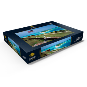 Alternative Darstellung des Puzzle-Motivs Blick von Fort Jefferson im Dry Tortugas Nationalpark, Florida Keys – Puzzleteile: 500