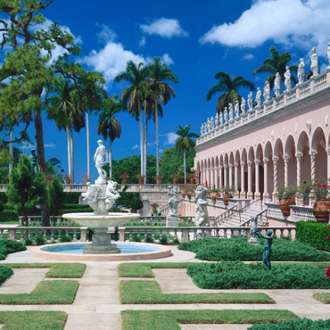 Innenhof des Ringling Museum of Art in Sarasota, Florida, USA 1000 Puzzle 3D Modell