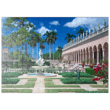 puzzleplate Innenhof des Ringling Museum of Art in Sarasota, Florida, USA 200 Puzzle