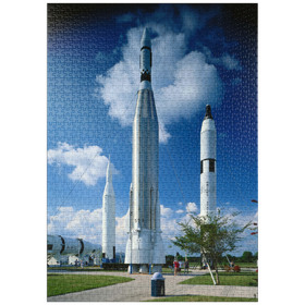 Darstellung des Puzzle Motivs Kennedy Space Center, Cape Caneveral, Florida, USA - Puzzleteile: 1000