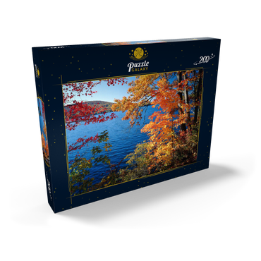 Herbststimmung am Lake Waramaug, Connecticut, USA 200 Puzzle Schachtel Ansicht2