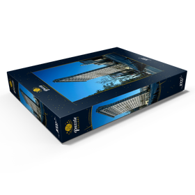 Darstellung des Puzzle Motivs Flatiron Building an der Fifth Avenue, Manhattan, New York City - Puzzleteile: 1000