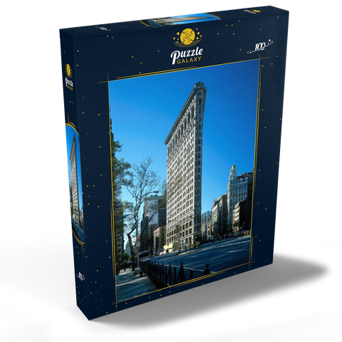 Flatiron Building an der Fifth Avenue, Manhattan, New York City, New York, USA 100 Puzzle Schachtel Ansicht2
